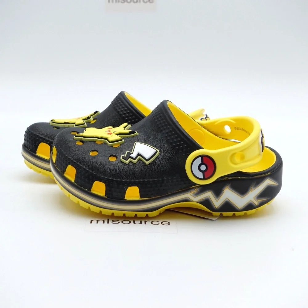 NEW Crocs Pokemon Pikachu Classic Clog 209891-7C1 Lemon
